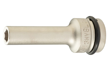 TONE インパクトレンチ用ロングソケット(3NV-L)(6角・差込角9.5)